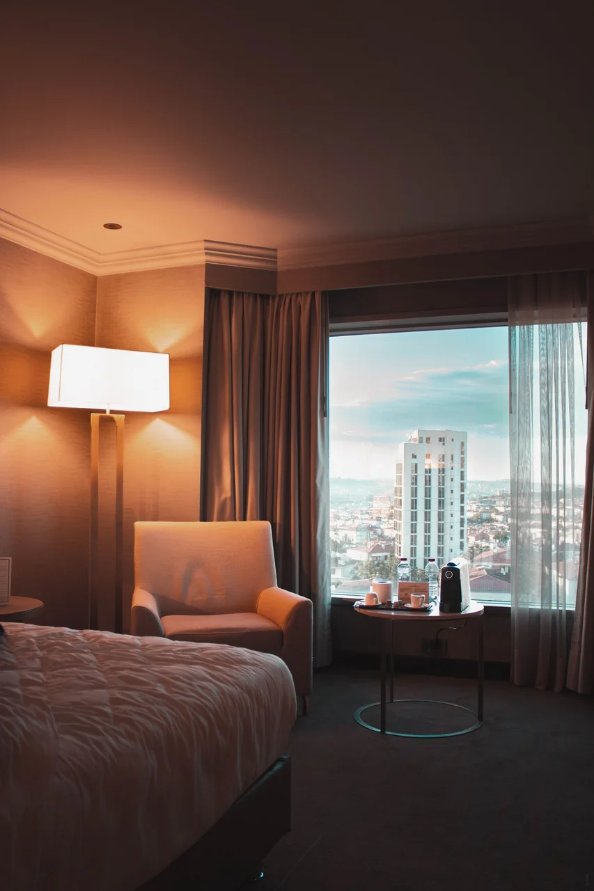 Romslig stueområde i Grand Suite