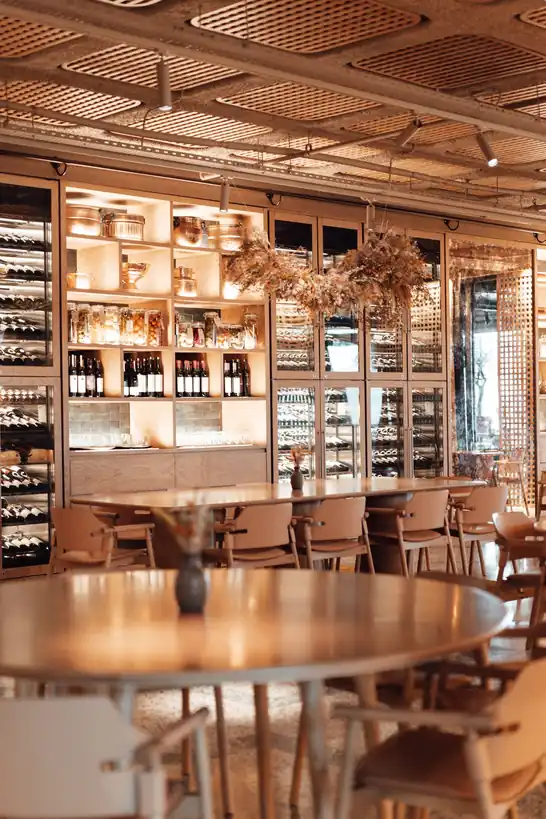 Signaturrestaurantens interiør